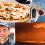 Monserate Winery restaurant. Wood fired oven Neapolitan pizzas.